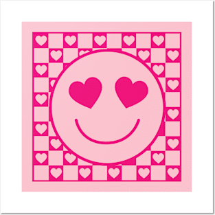 Valentine emoji Posters and Art